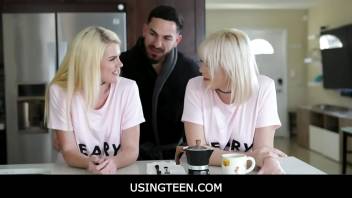 Usingteen - Teen Stepsisters Are FreeUse For Husband Anytime - Nikki Sweet, Sabrina Snow, Peter Green